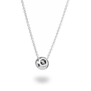 Pandora Jewelry - Round Sparkle Halo Necklace _ Silver Pandora Jewelry - Round Sparkle Halo Necklace _ Silver